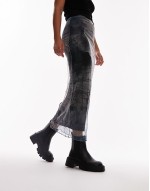 Lucas chunky chelsea boots in black