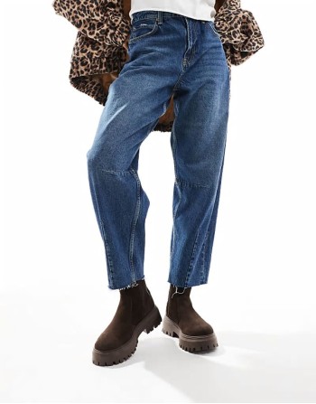 Wide Fit Antigua suede chelsea sock boots in brown